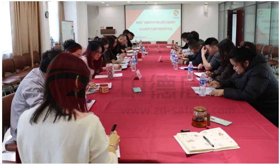 “集思广益聚共识 凝心聚力促提升”--企业竞争力提升专项研讨会顺利召开