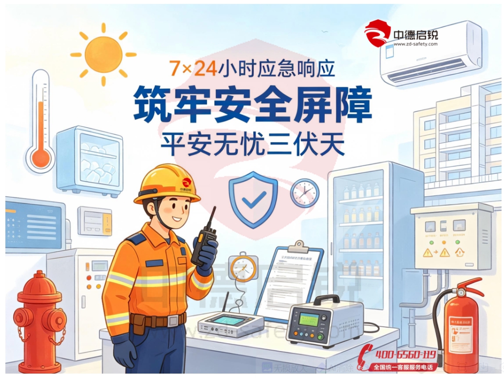 三伏天别让消防设施“罢工”！专业消防检测维保评估团队精准排险