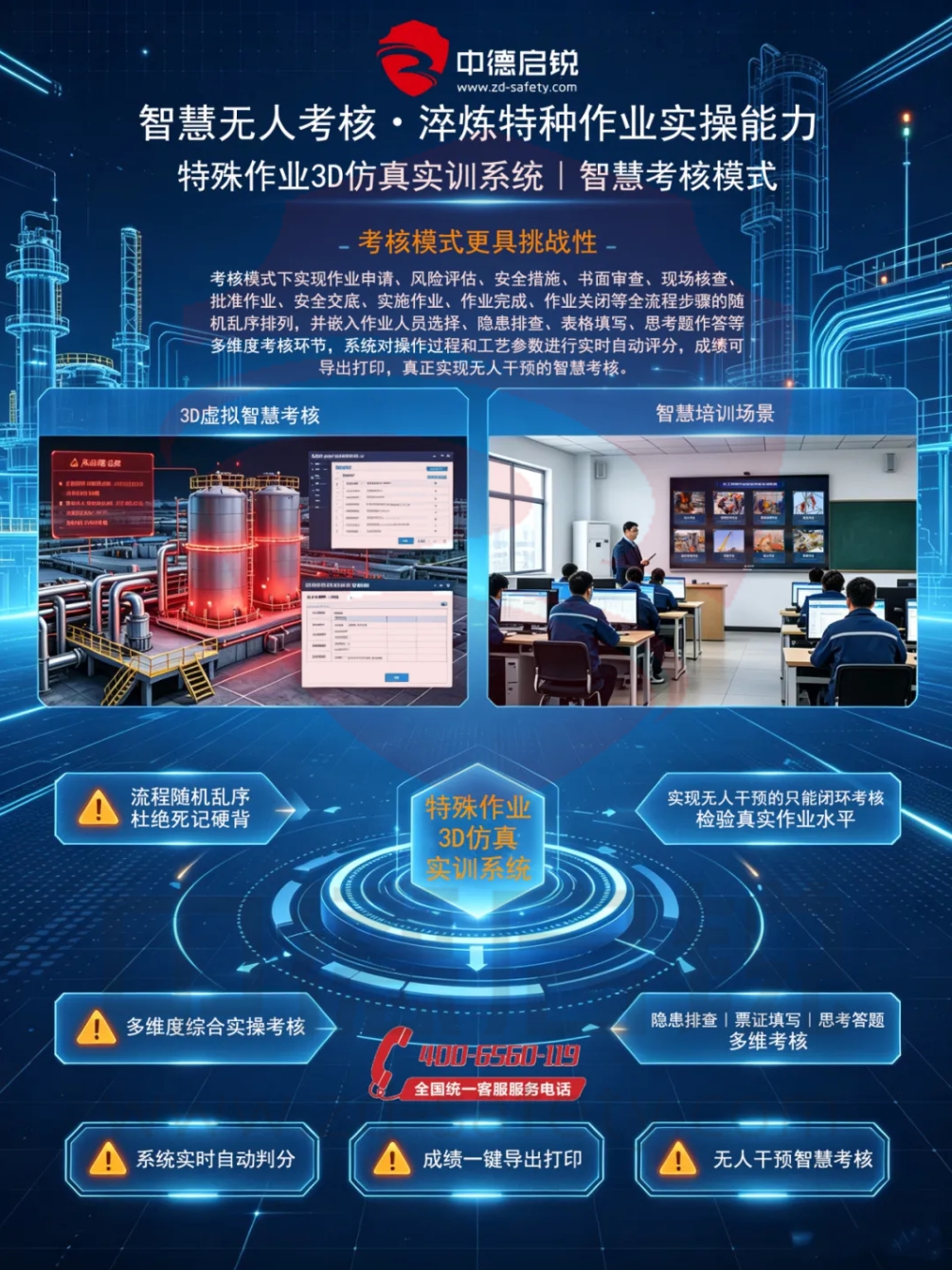 打通“学-练-考”全闭环，中德启锐特殊作业3D仿真实训系统直接刷新实训体验