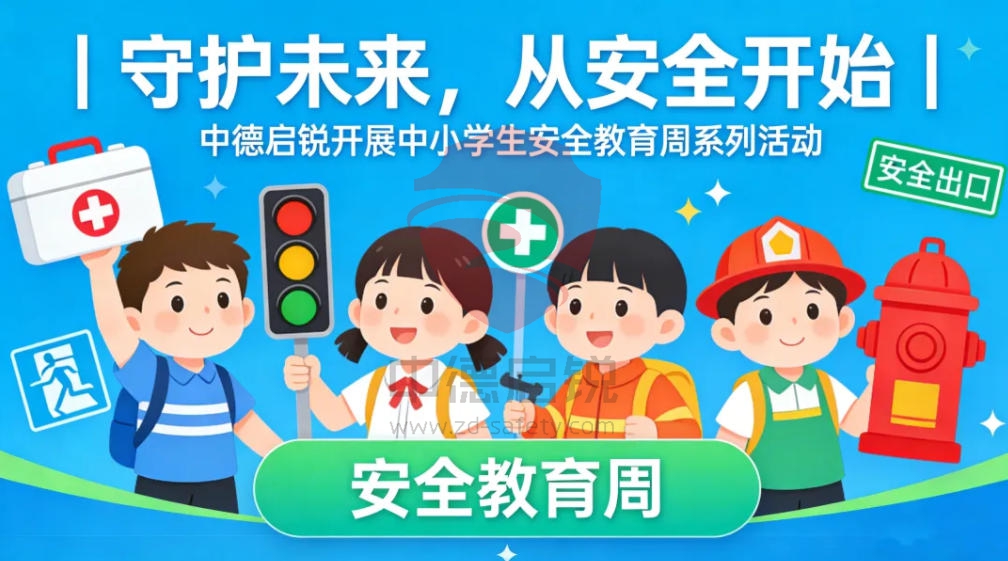 守护未来，从安全开始 中德启锐开展中小学生安全教育周系列活动