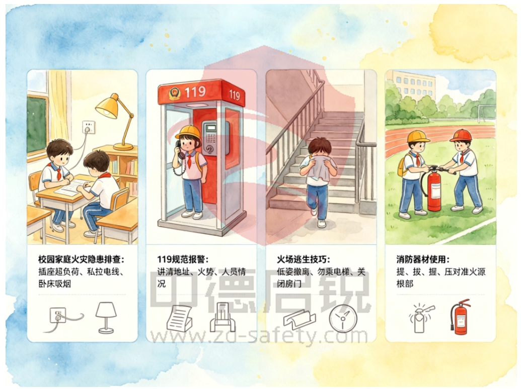 走进市级消防科普教育基地 沉浸式安全教育护航青少年成长