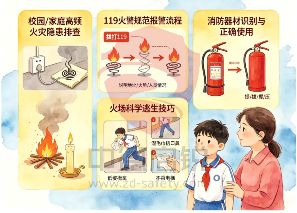 走进市级消防科普教育基地 沉浸式安全教育护航青少年成长
