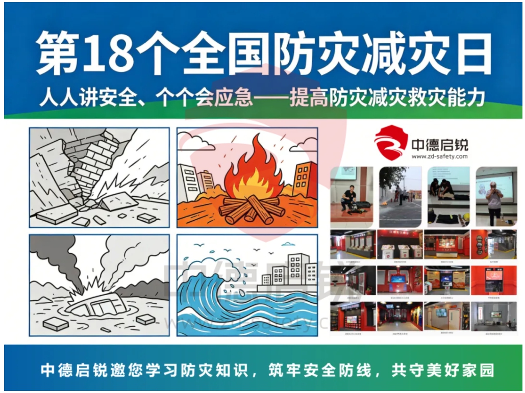 共学防灾知识，共守平安家园｜中德启锐邀你共赴安全之约