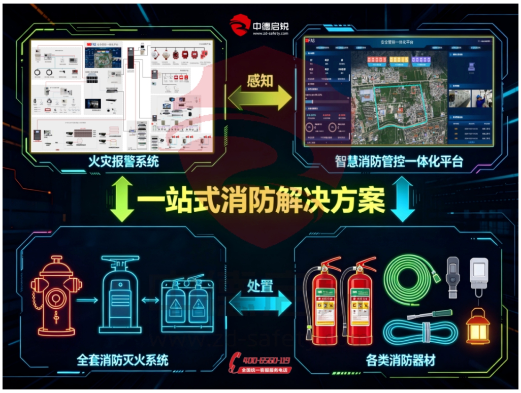 一站式石油石化消防解决方案：从硬件到平台，全链条守护能源安全