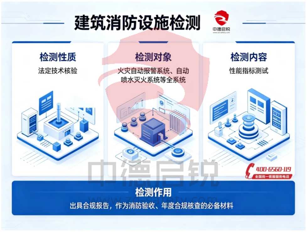 消防安全检测、维保、评估三者有什么区别？分别多久做一次？